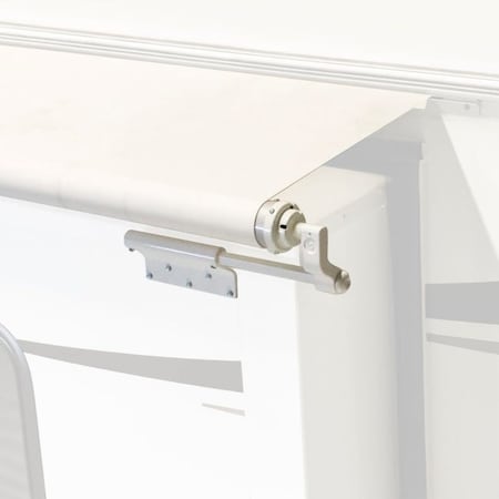 Lippert 7.5FT SLIDER-7.5FT WHITE-W HRDWRE-WHITE V000163287